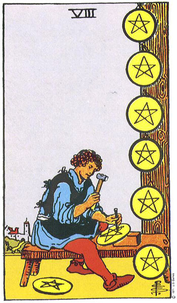 Eight of Pentacles